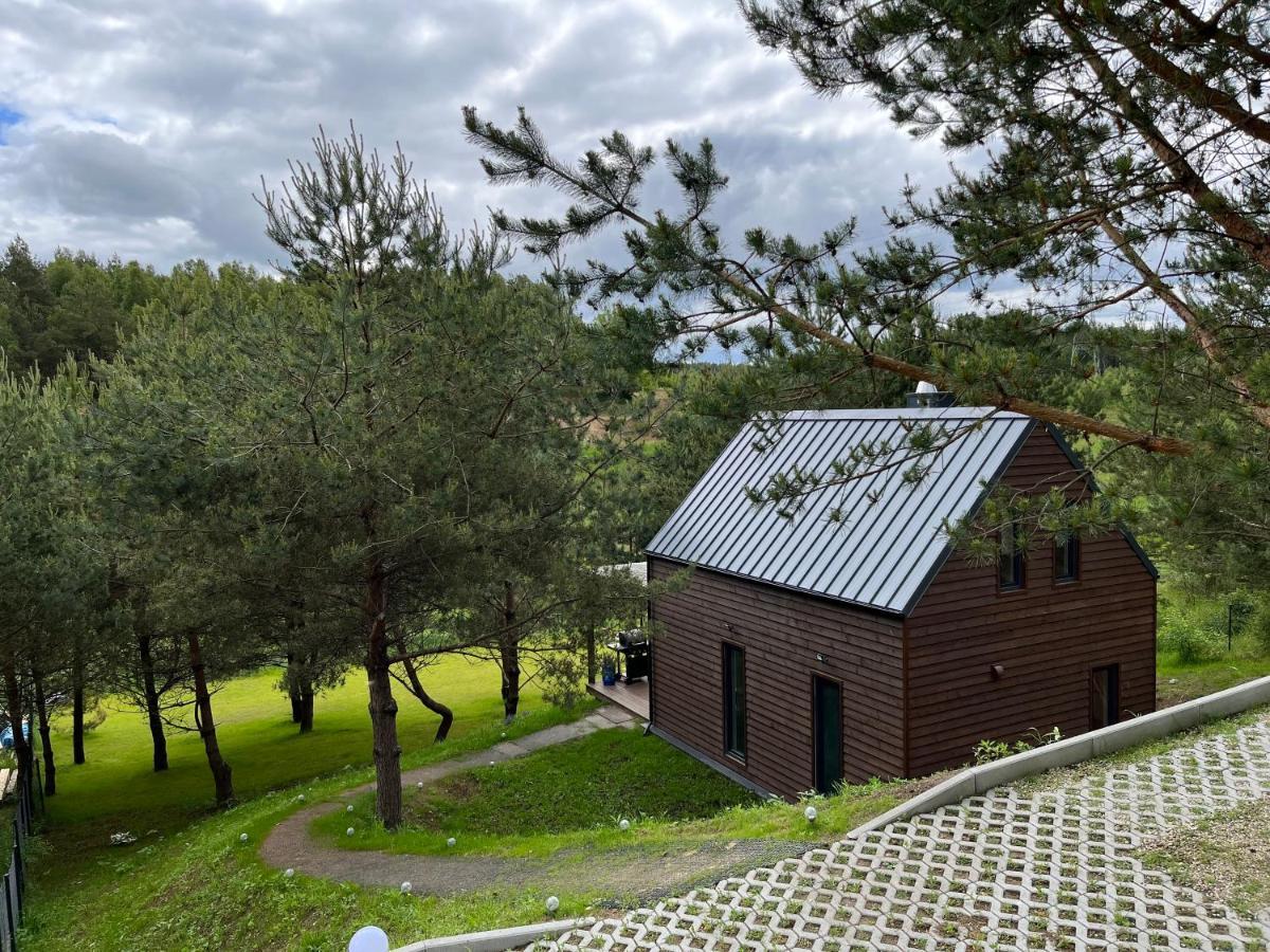 Cosy Cabin - Domek Na Kaszubach Z Sauna, Balia I Basenem Stara Sikorska Huta Buitenkant foto