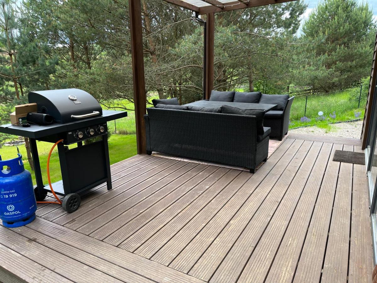 Cosy Cabin - Domek Na Kaszubach Z Sauna, Balia I Basenem Stara Sikorska Huta Buitenkant foto