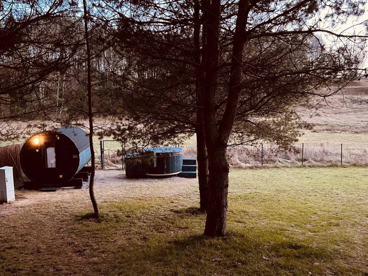 Cosy Cabin - Domek Na Kaszubach Z Sauna, Balia I Basenem Stara Sikorska Huta Buitenkant foto