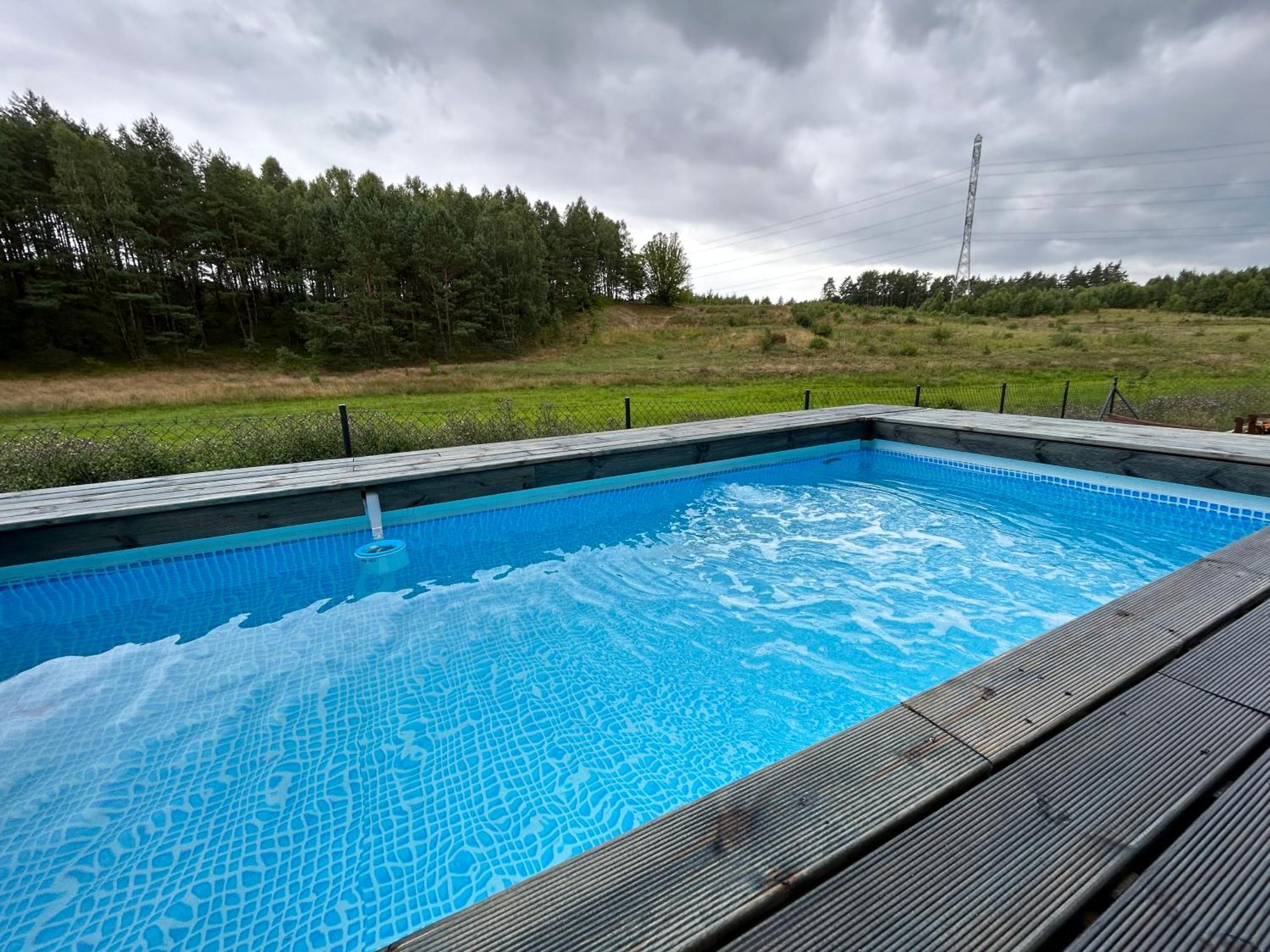 Cosy Cabin - Domek Na Kaszubach Z Sauna, Balia I Basenem Stara Sikorska Huta Buitenkant foto
